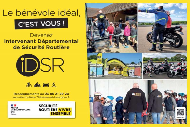 La sécurité routière de l’Hérault recrute des bénévoles !