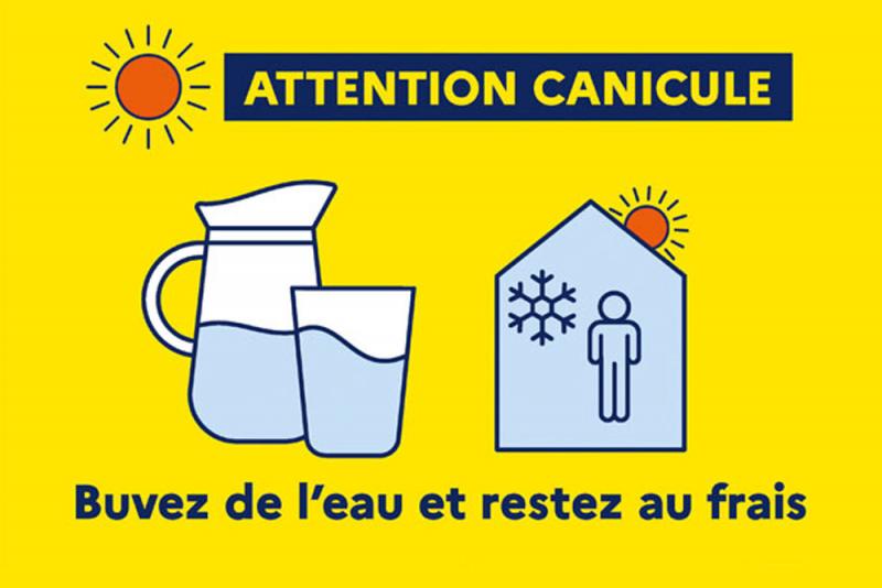 Vigilance jaune canicule