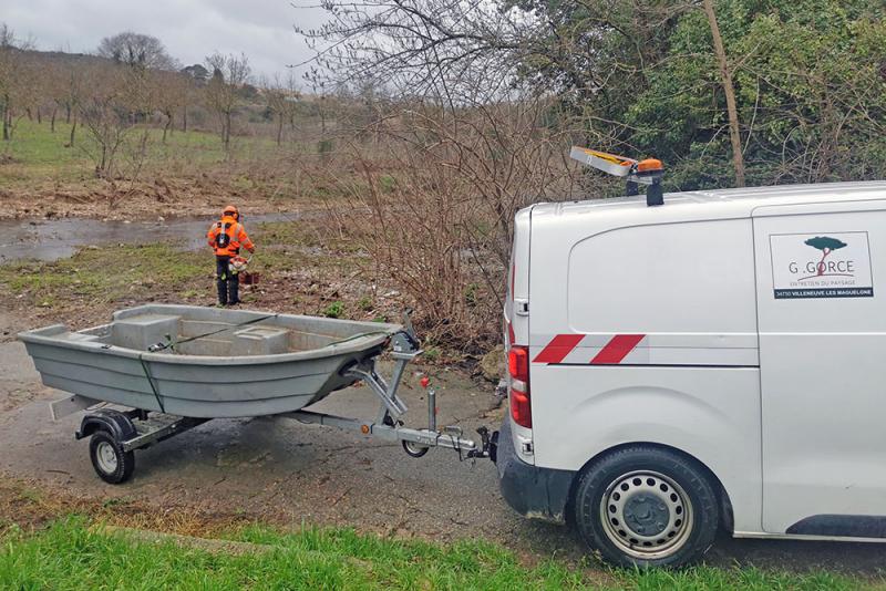 Travaux d'entretien Billière et Coulazou