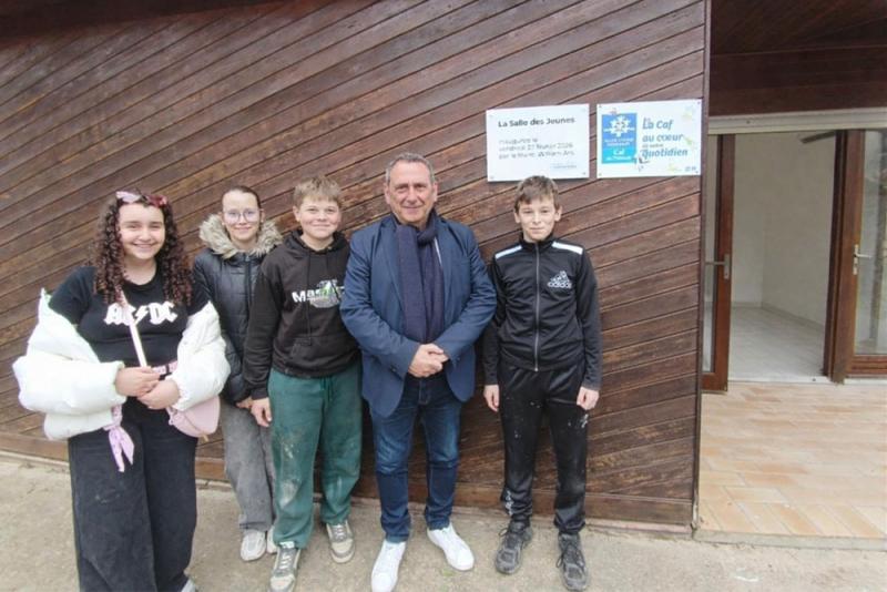 Inauguration de la Salle des Jeunes