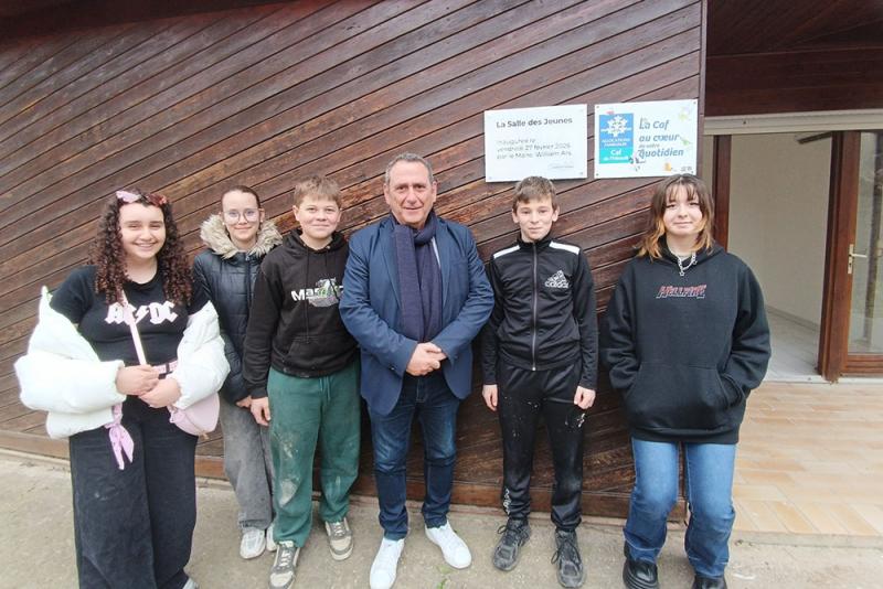 Inauguration de la Salle des Jeunes